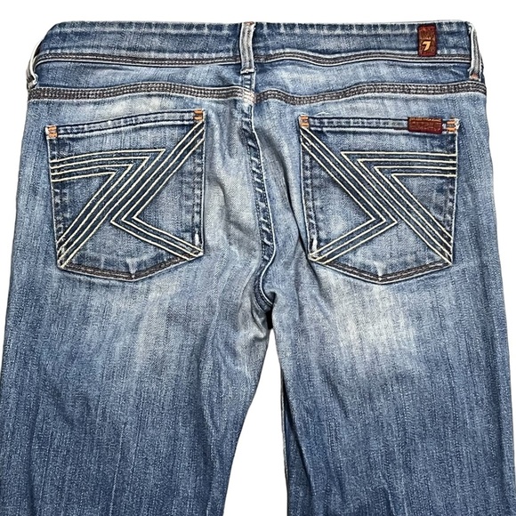 7FAM Vintage Bootcut Denim Jeans - Picture 4 of 9